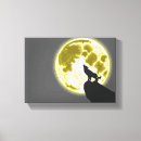 Search for wolf canvas prints Howling