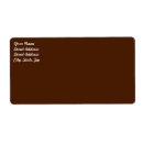 Search for plain brown labels Solid