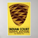 Search for vintage indians posters California