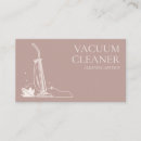 Search for vacuum cleaner business cards Janitorial