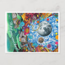 Search for space postcards Cartoon