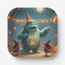 Search for kids halloween plates Colourful