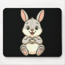 Search for bunny mousepads Heart