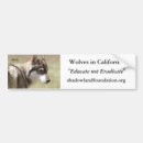 Search for grey wolf bumper stickers Nature