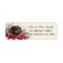 Search for dachshund dog return address labels Pet