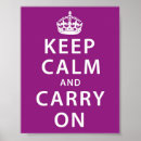 Search for blue keep calm carry on posters Crown