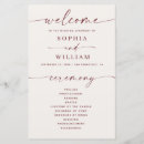Search for ivory program wedding wedding programs Order of service