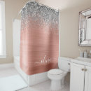 Search for sparkly shower curtains For her