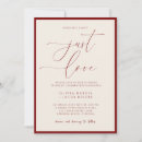 Search for nothing fancy just love invitations Calligraphy