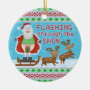 Search for novelty christmas tree decorations Reindeer