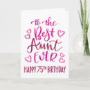 Search for 75th birthday cards Pink