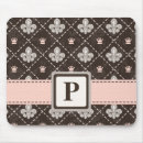 Search for de lis monogram mousepads Fleur de lys