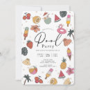 Search for adult pool party invitations Swimming
