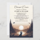 Search for sunset rehearsal dinner invitations Rustic