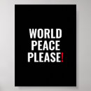 Search for world peace posters Anti war