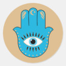 Search for hamsa hand stickers Blue