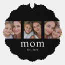 Search for announcement christmas tree decorations Black white