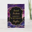 Search for purple sweet 16 birthday cards Daughter