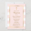 Search for blush christening invitations Baby