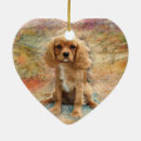 Search for cavalier king charles spaniel christmas tree decorations Ruby
