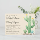 Search for cactus bridal shower invitations Cacti