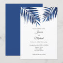 Search for fronds invitations Minimalist