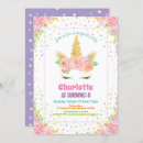 Search for watercolor unicorn invitations Stars