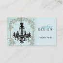 Search for chandelier business cards Classy