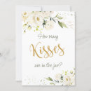 Search for kisses in the jar invitations Floral