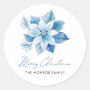 Search for poinsettia flowers stickers Merry christmas