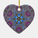 Search for fractal christmas tree decorations Blue