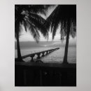 Search for black white ocean posters Island