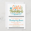 Search for thankful grateful blessed invitations Leaves