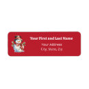Search for merry and bright return address labels Stylish