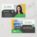 Search for headshot business cards Real estate agent