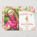 Search for pink cowgirl party invitations Floral