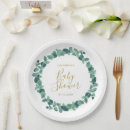 Search for greenery baby shower Thank you