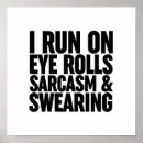 Search for swearing posters Sarcasm