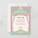 Search for circus thank you cards Festival
