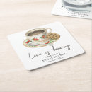 Search for love is brewing coasters Elegant