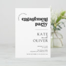 Search for retro engagement party invitations Stylish