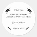 Search for black and white graduation stickers Party