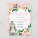 Search for floral bunny invitations Girl
