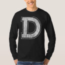 Search for monogram d tshirts Alphabet