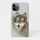 Search for watercolor wolf cases Nature
