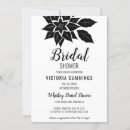 Search for hibiscus invitations Black