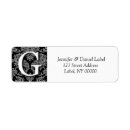 Search for g initials labels Bride