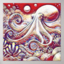 Search for coral reef art Octopus