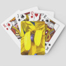 Search for yellow sunflowers playing cards Nature