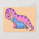 Search for dinosaur kids postcards Cartoon